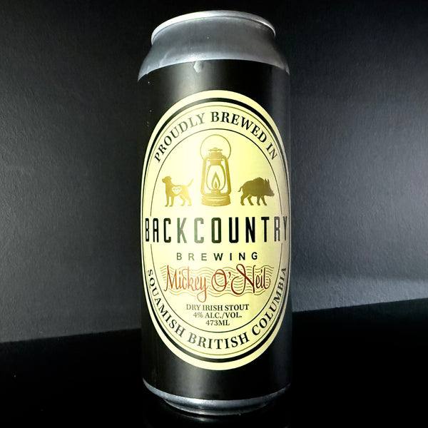 Backcountry Brewing, Mickey O'Neil: Dry Irish Stout, 473ml