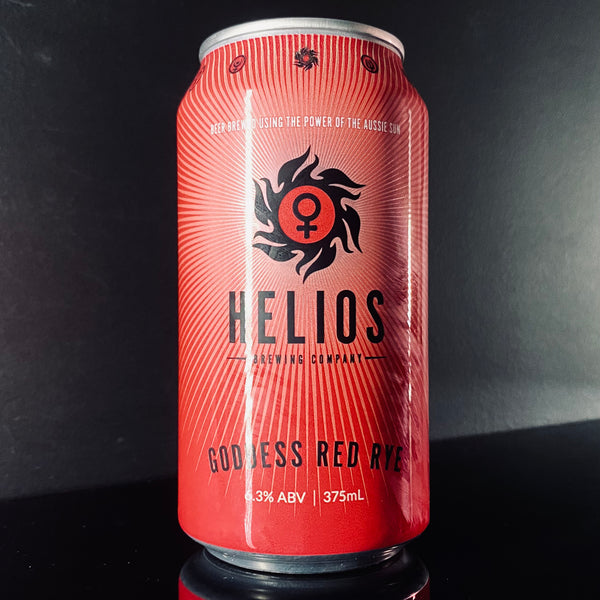 Helios Brewing Company, The Goddess Ravishing Red Rye, 375ml