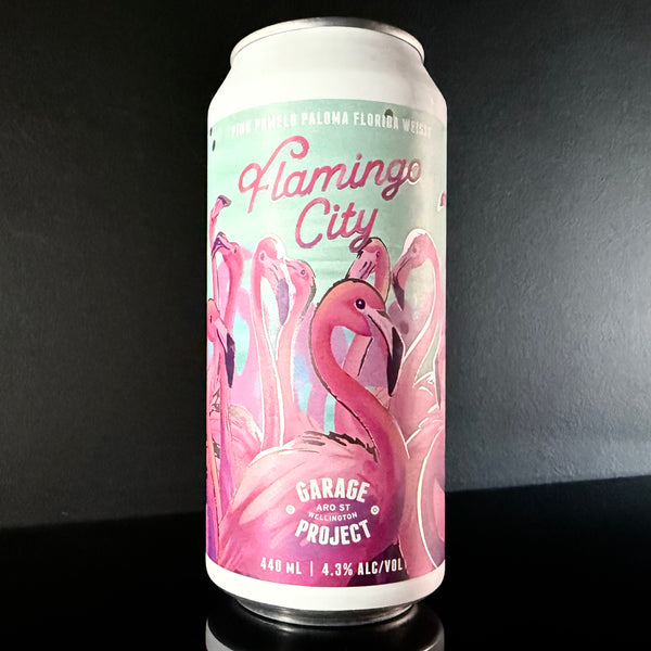 Garage Project, Flamingo City: Pink Pomelo Paloma Florida Weisse, 440ml