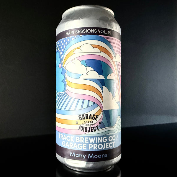 Garage Project x Track, Hapi Sessions: Many Moons Hazy Session Pale, 440ml