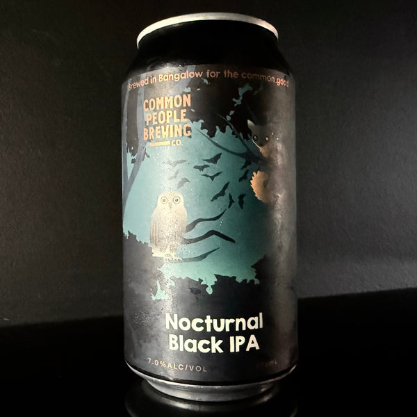 Common People Brewing Co. Nocturnal: Black IPA, 375ml