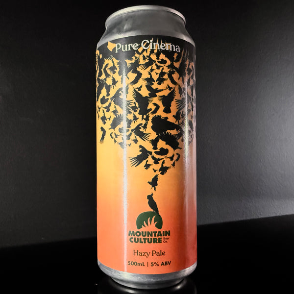 Mountain Culture Brew Co. Pure Cinema: Hazy Pale, 500ml