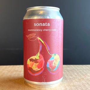 A can of Revel Cider Company, Sonata - Apple & Montmorency Cherry Cider from My Beer Dealer. 
