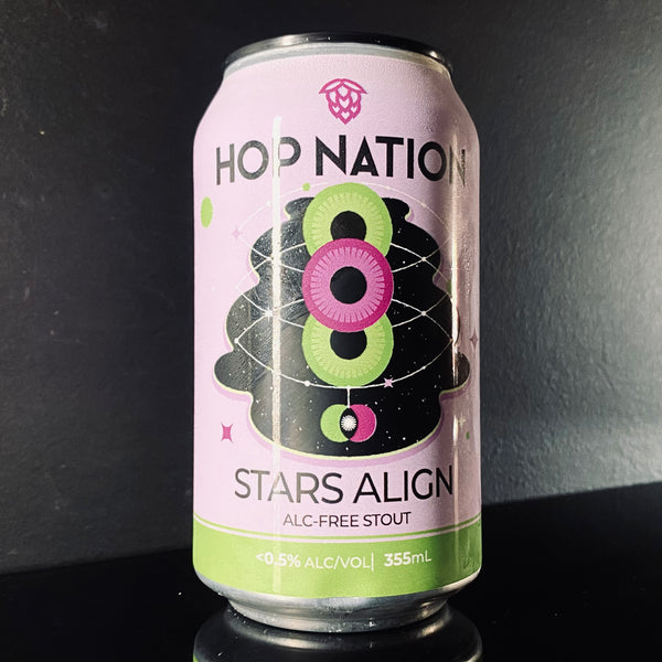 Hop Nation Brewing Co., Stars Align Alc-Free, 375ml