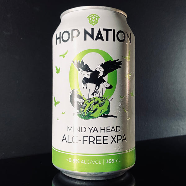 Hop Nation Brewing Co., Mind Your Head - Non-Alcoholic XPA, 375ml