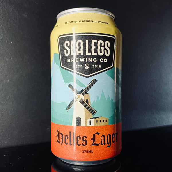 Sea Legs Brewing Co., Helles Lager, 375ml