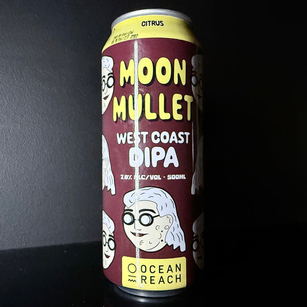 Ocean Reach Brewing, Moon Mullet: West Coast DIPA, 500ml
