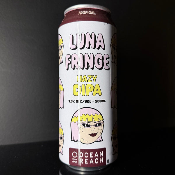 Ocean Reach Brewing, Luna Fringe: Hazy DIPA, 500ml