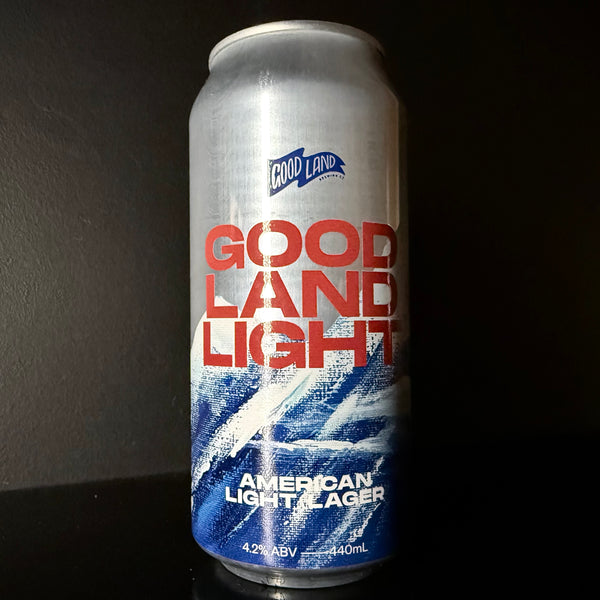Good Land, Light: American Light Lager, 440ml