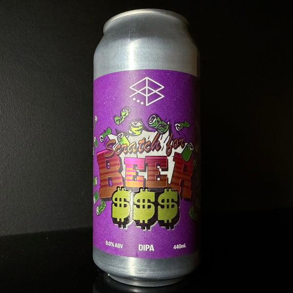 Range Brewing, Scratch for Beer: Hazy Double IPA, 440ml
