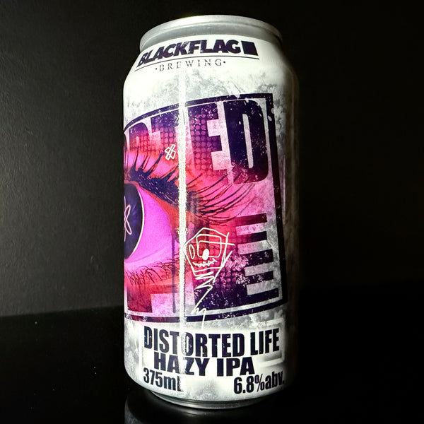 Blackflag Brewing, Distorted Life: Hazy IPA, 375ml