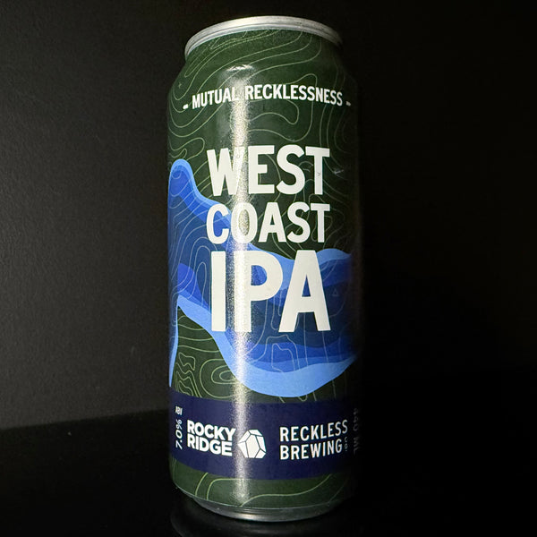 Reckless Brewing Co., Mutual Recklessness: West Coast IPA, 440ml