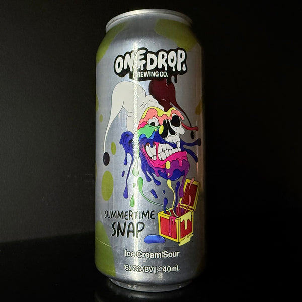 One Drop Brewing Co., Summer Time Snap: Ice Cream Sour, 440ml