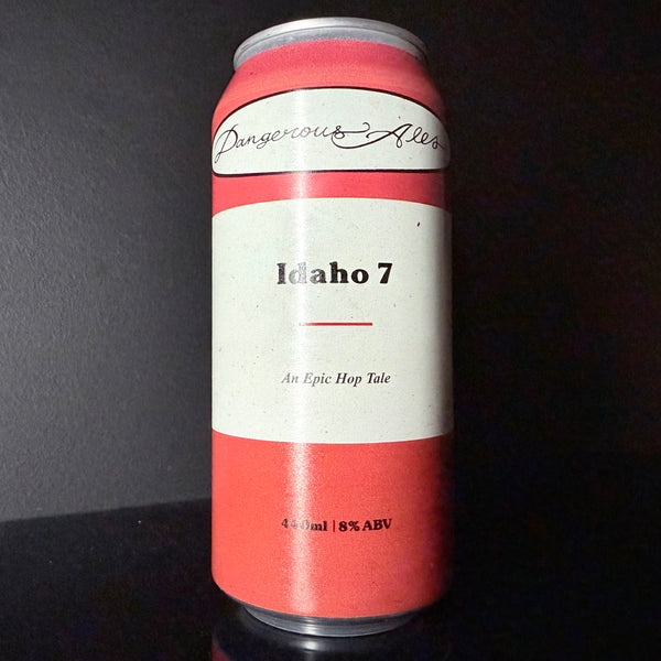 Dangerous Ales, Epic Hop Tale Idaho 7: Single Hop hazy Double  IPA, 440ml