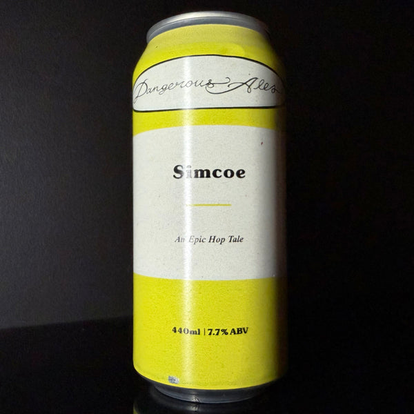 Dangerous Ales, Epic Hop Tale Simcoe: Single Hop Hazy Double IPA, 440ml