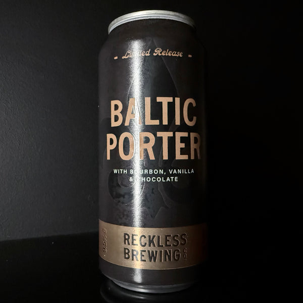 Reckless Brewing Co., Bourbon Choc Vanilla: Baltic Porter, 440ml