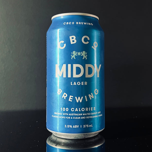 CBCo Brewing, Middy Lager, 375ml