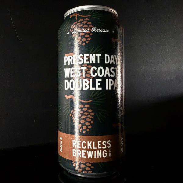 Reckless Brewing Co., Present Day: West Coast Double IPA, 440ml