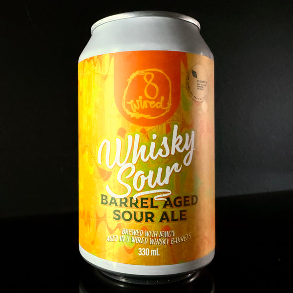 8 Wired, Whisky Sour, 330ml