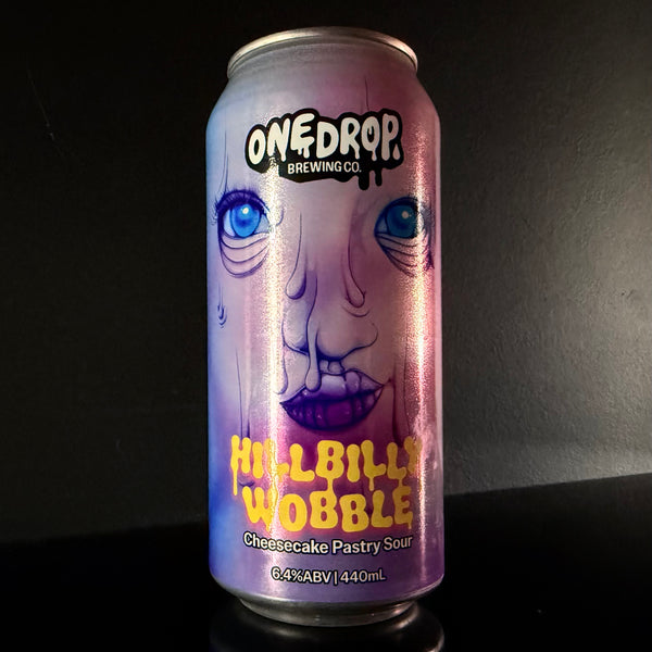 One Drop Brewing Co. Hillbilly Wobble: Pastry Sour, 440ml