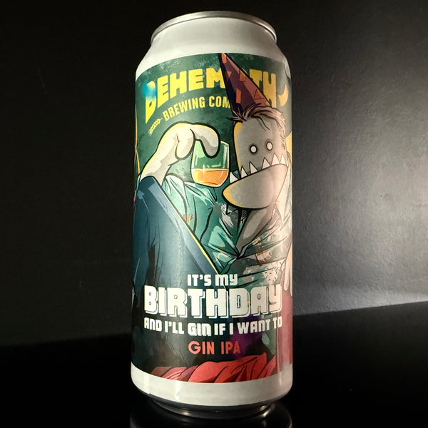 Behemoth Brewing Company, It's My Birthday And I'll Gin If I Want To: Gin IPA, 440ml