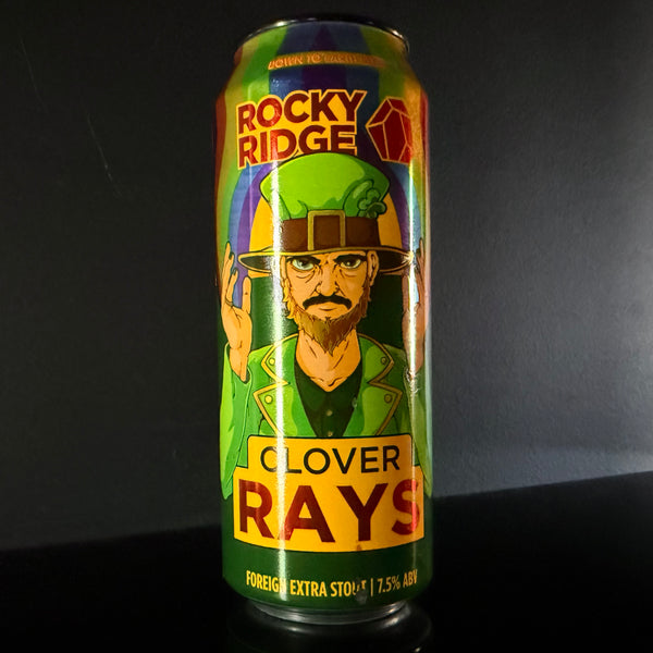 Rocky Ridge Brewing Co. Clover Rays: Foreign Extra Stout, 500ml