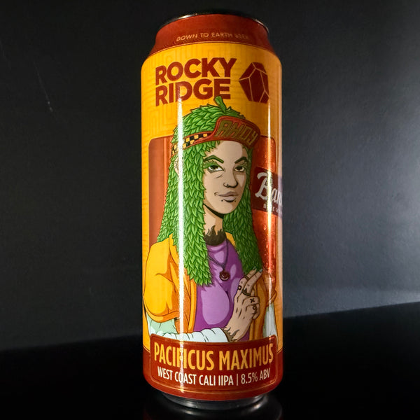 Rocky Ridge x Banks, Pacificus Maximus: West Coast Cali IIPA, 500ml