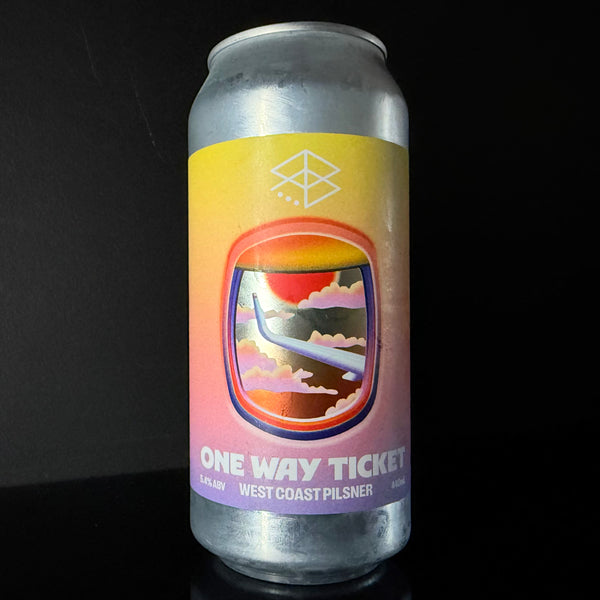 Range Brewing, One Way Ticket NECTARON: West Coast Pilsner, 440ml