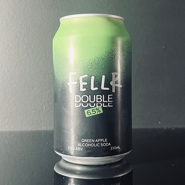 Fellr Double, Green Apple Alcoholic Soda, 330ml