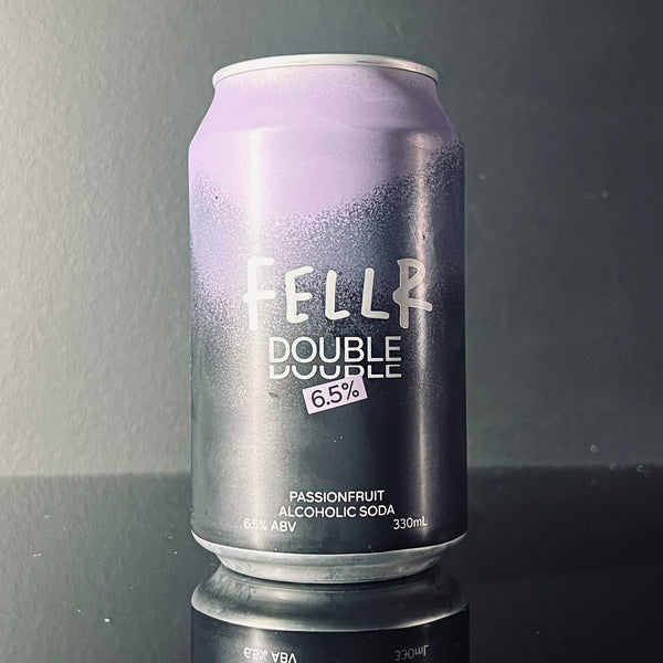 Fellr Double, Passionfruit Alcoholic Soda, 330ml