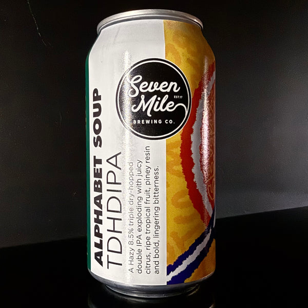 Seven Mile Brewing Co., Alphabet Soup: TDH IPA, 375ml