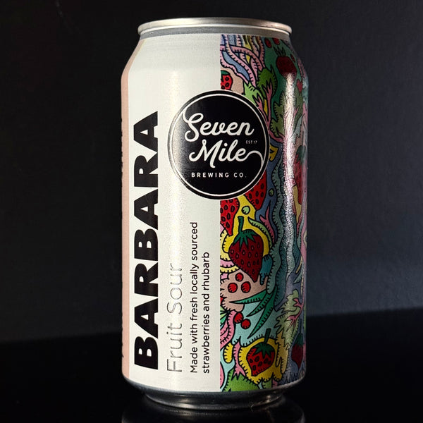 Seven Mile, Barbara: Strawberry & Rhubarb Sour, 375ml