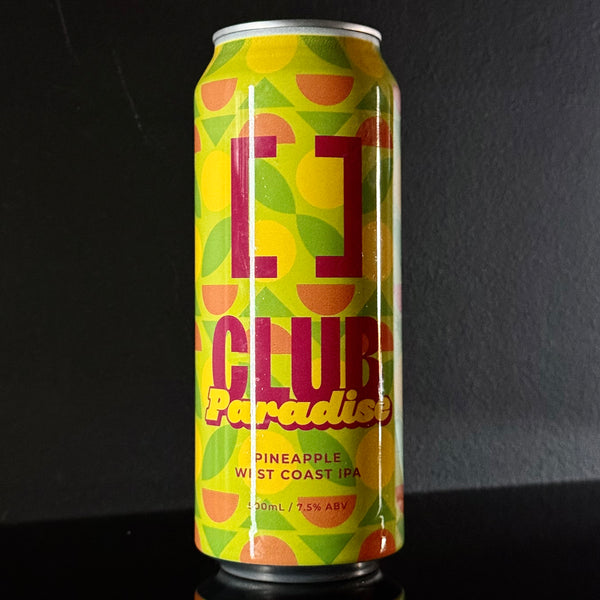 Working Title Brew Co, Club Paradise: Pineapple West Coast IPA, 500ml