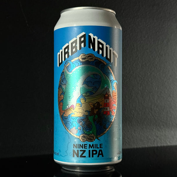 Urbanaut Brewing, Nine Mile: New Zealand IPA, 440ml