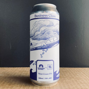 A can of Mountain Culture Beer Co., Business Class from My Beer Dealer.