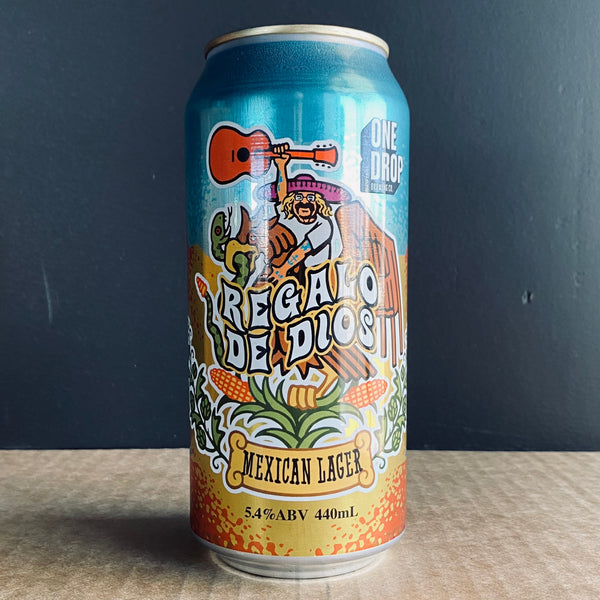 A can of One Drop Brewing Co., Regalo De Dios from My Beer Dealer.