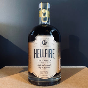 A bottle of Hellfire Bluff, Salted Caramel Coffee Liqueur, 700ml from My Beer Dealer