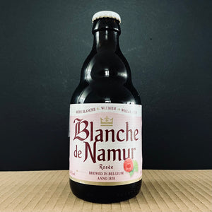 A bottle of Du Bocq, Blanche de Namur Rosee, 330ml from My Beer Dealer.