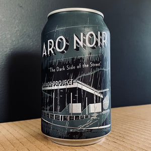 A can of Garage Project, Aro Noir, 330ml from My Beer Dealer.