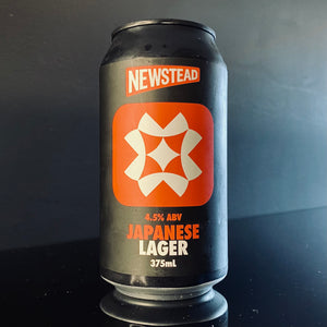 A can of Newstead Brewing, Japanese Lager, 375ml from My Beer Dealer. 