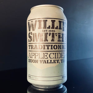 A can of Willie Smith's, Traditional Apple Cider, 355ml from My Beer Dealer