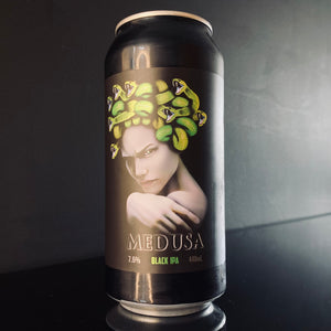 A can of Helios Brewing Company, Medusa Black IPA, 440ml from My Beer Dealer