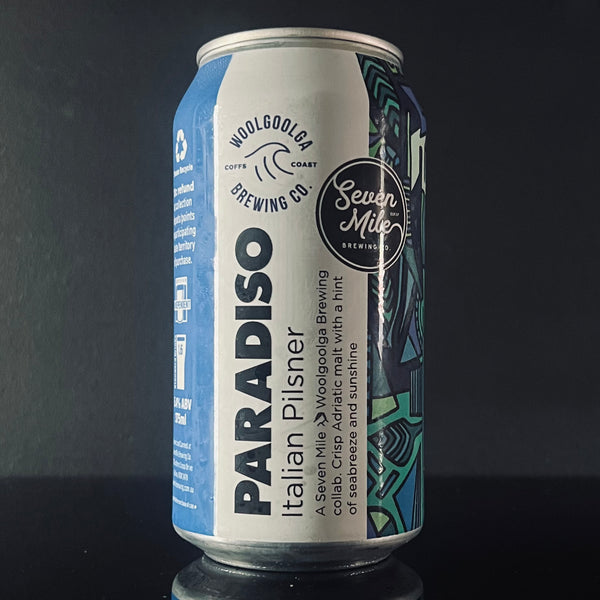 Seven Mile Brewing Co., Paradiso Italian Pilsner, 375ml