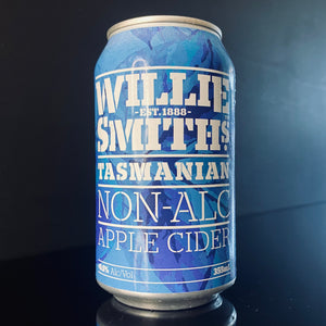 A can of Willie Smith's, Non-Alcohol Apple Cider, 355ml from My Beer Dealer