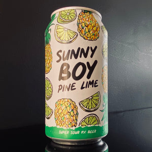 A can of Hope Brewery, Sunny Boy Pine Lime, 375ml from My Beer Dealer