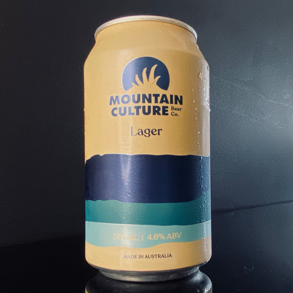 Mountain Culture Beer Co., MC Lager, 355ml