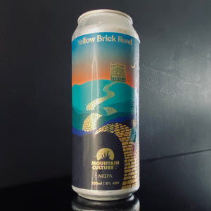 A can of Mountain Culture Beer Co., Yellow Brick Road, 500ml from My Beer Dealer.