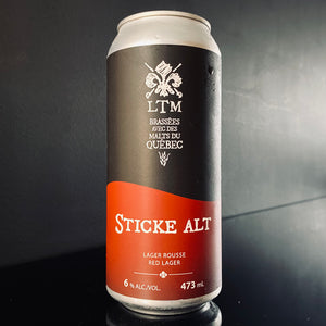 A can of Les Trois Mousquetaires, Sticke Alt, 473ml from My Beer Dealer
