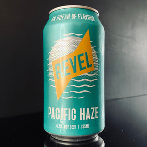 A can of Revel Brewing Co., Pacific Haze, 375ml from My Beer Dealer