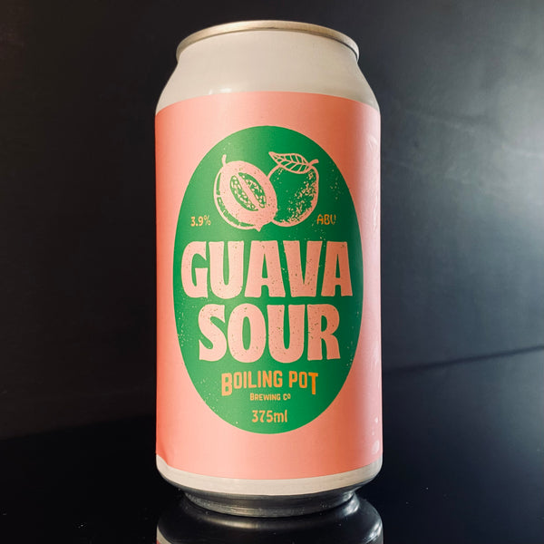 A can of Boiling Pot Brewing Co., Guava Sour, 375ml from My Beer Dealer